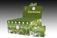 Flute Wierook Kegel Jasmine (12 pakjes met 10 kegels) - thumbnail