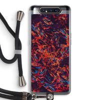 Lucifer: Samsung Galaxy A80 Transparant Hoesje met koord Lucifer: Samsung Galaxy A80 Transparant Hoesje met koord