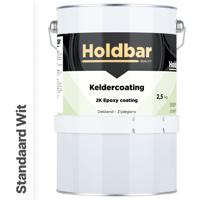 Holdbar Keldercoating Standaard Wit 2,5 kg
