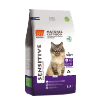 Biofood Premium sensitive coat/stomach kattenvoer 1,5kg - thumbnail