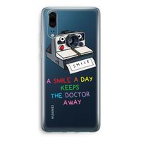 Smile: Huawei P20 Transparant Hoesje