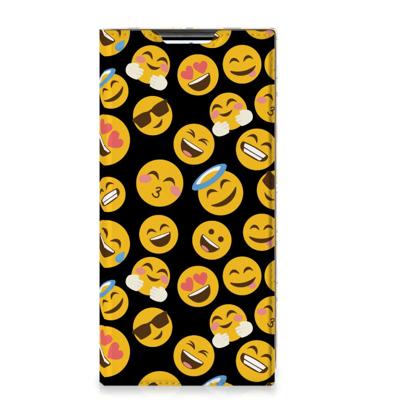Samsung Galaxy S22 Ultra | Hoesje met Magneet | Emoji