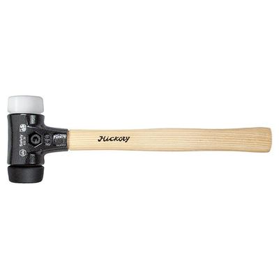 Wiha safety kunststof hamer zwart / wit 832-39 80mm 26582