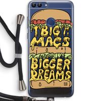 Big Macs Bigger Dreams: Huawei P Smart (2018) Transparant Hoesje met koord