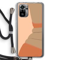 Bikini: Xiaomi Redmi Note 10S Transparant Hoesje met koord