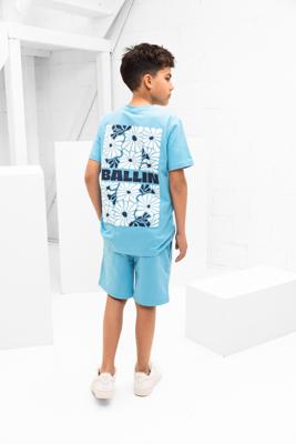 Ballin Amsterdam Floral Bouquet Zomerset Kids Lichtblauw - Maat 140 - Kleur: Lichtblauw | Soccerfanshop