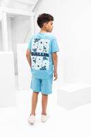 Ballin Amsterdam Floral Bouquet Zomerset Kids Lichtblauw - Maat 140 - Kleur: Lichtblauw | Soccerfanshop