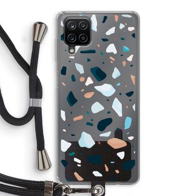 Terrazzo N°13: Samsung Galaxy A12 Transparant Hoesje met koord