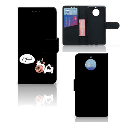 Moto G5S Leuk Hoesje Cow Moto G5S Leuk Hoesje Cow