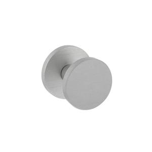 Intersteel VoordeurknopRond eenzijdige montage aluminium - 0082.392911