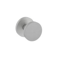 Intersteel VoordeurknopRond eenzijdige montage aluminium - 0082.392911 - thumbnail