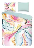 Good Morning Dekbedovertrek "moderne print" - Multi - (240x200/220 cm) - Katoen