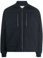 FURSAC veste bomber matelassée à fermeture zippée - Bleu