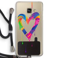 Melts My Heart: Samsung Galaxy A3 (2016) Transparant Hoesje met koord
