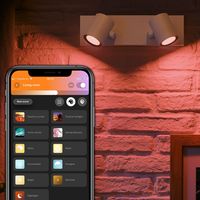 Philips Hue White and Color ambiance Argenta 2-lichts spotbalk - thumbnail
