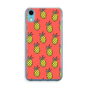 Ananas: iPhone XR Transparant Hoesje