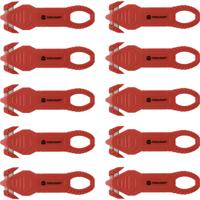 TOOLCRAFT TO-10284090 Veiligheidskartonmes 10 stuk(s)