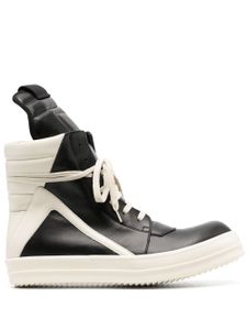 Rick Owens baskets montantes Geo Basket - Noir