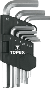 topex inbusset lang met kogel 1.5-10mm 35d957