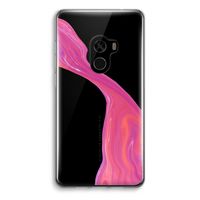 Paarse stroom: Xiaomi Mi Mix 2 Transparant Hoesje