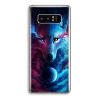 Where Light And Dark Meet: Samsung Galaxy Note 8 Transparant Hoesje