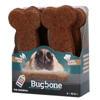 Bugbone insecten hondensnack large 6x45gr - thumbnail