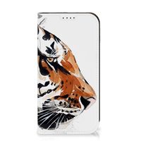 Bookcase iPhone 15 Pro Watercolor Tiger - thumbnail
