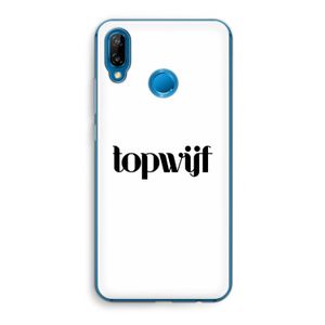 Topwijf Wit: Huawei P20 Lite Transparant Hoesje
