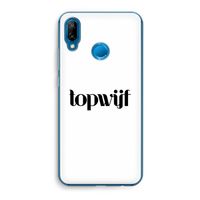 Topwijf Wit: Huawei P20 Lite Transparant Hoesje