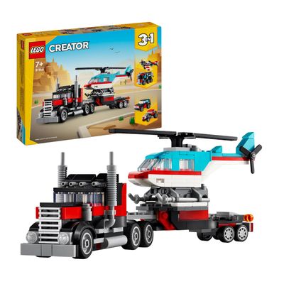 LEGO creator 31146 truck met helikopter