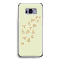 Falling Leaves: Samsung Galaxy S8 Transparant Hoesje
