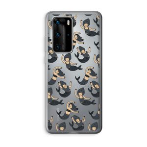 Zeemeermin: Huawei P40 Pro Transparant Hoesje