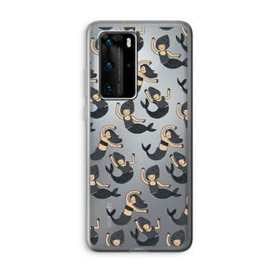 Zeemeermin: Huawei P40 Pro Transparant Hoesje