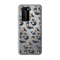 Zeemeermin: Huawei P40 Pro Transparant Hoesje