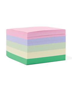 HEMA Memoblok Navulling Pastel