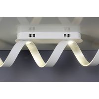 ECO-Light LED-HELIX-PL4 BCO LED-HELIX-PL4 BCO LED-plafondlamp LED 20 W Wit, Zilver - thumbnail