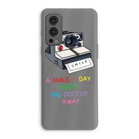 Smile: OnePlus Nord 2 5G Transparant Hoesje Smile: OnePlus Nord 2 5G Transparant Hoesje