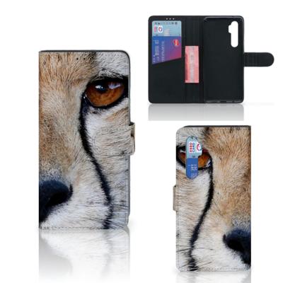 Xiaomi Mi Note 10 Lite | Telefoonhoesje | Met pasjeshouder | Cheetah