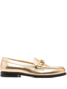 Valentino Garavani mocassins VLOGO 10 mm en cuir - Or