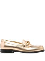Valentino Garavani mocassins VLOGO 10 mm en cuir - Or
