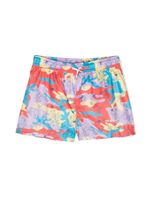 Off-White Kids short de bain à motif camouflage - Multicolore