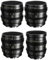 Thypoch Full-frame Cine Lens-4 lens kit voor Sony E-mount (Simera-C 28/35/50/75mm T1.5)