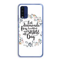 Diamonds: Xiaomi Redmi 9T Transparant Hoesje