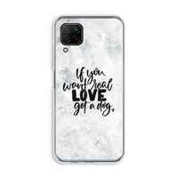 Partner in crime: Huawei P40 Lite Transparant Hoesje Partner in crime: Huawei P40 Lite Transparant Hoesje