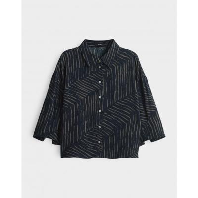 Opus - Blauw | unisex | Blouse | Blauw | 44 | regular | Kamst mode