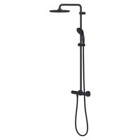 GROHE Vitalio Start 250 rond douchesysteem M mat zwart 266772430 - thumbnail