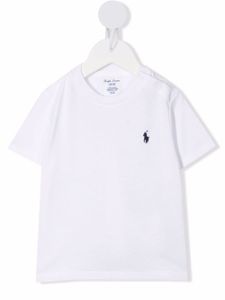 POLO RALPH LAUREN KIDS t-shirt en coton à logo Polo Pony - Blanc