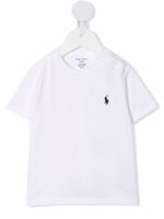 Ralph Lauren Kids t-shirt en coton à logo Polo Pony - Blanc - thumbnail