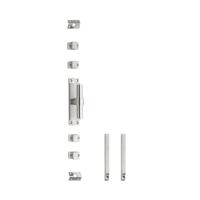 Intersteel krukespagnolet rechts T-recht incl. stangenset - RVS