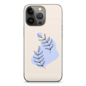 Leaf me if you can: iPhone 13 Pro Transparant Hoesje